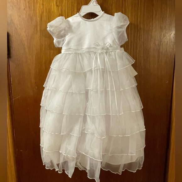 Lauren Madison Dresses Lauren Madison White Baptism Christening